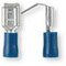 Isolierter Verbinder 6,3x0,8 mm blau